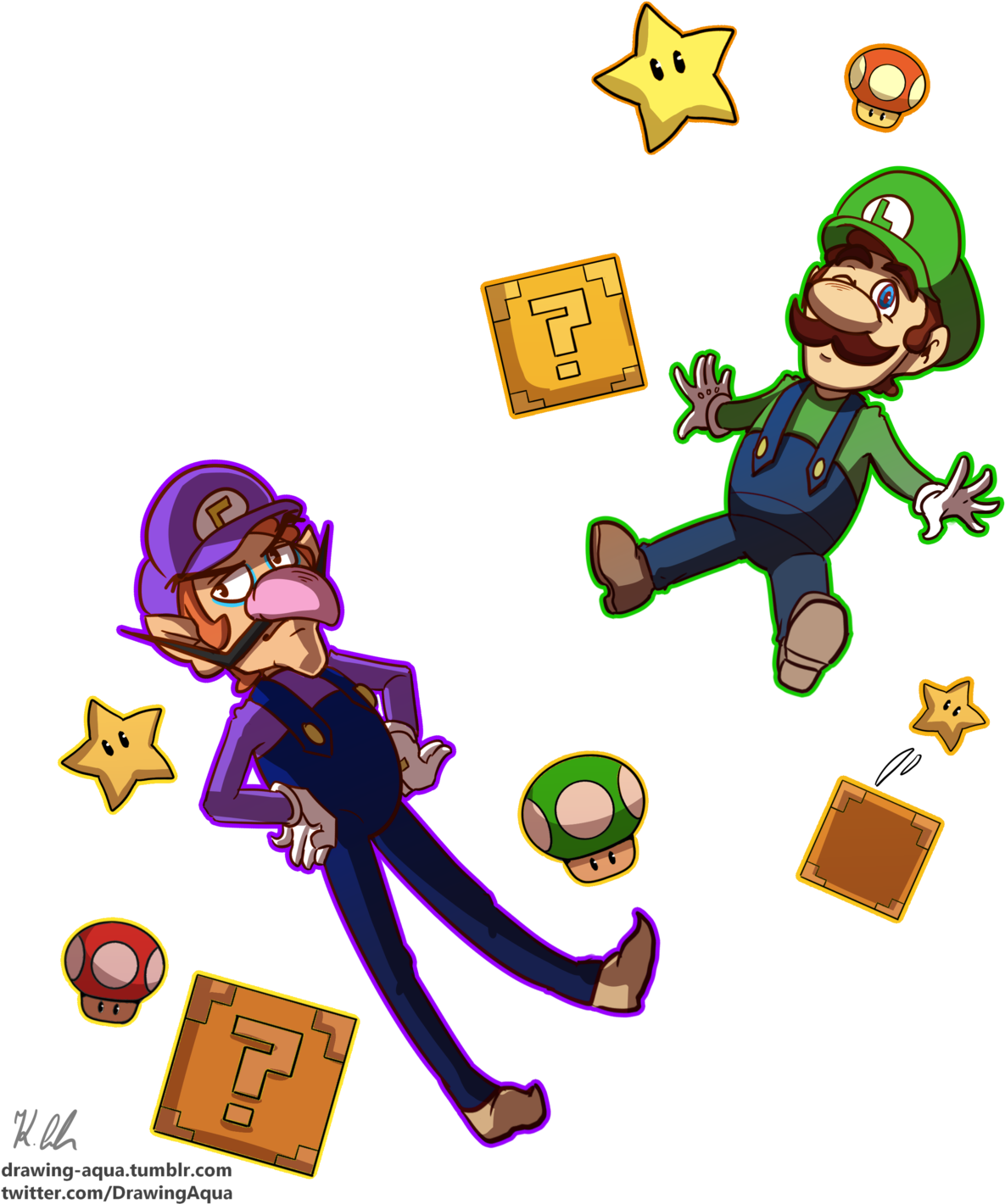 Little Weege And Waweege Who Float Around On Your Blog - Cartoon Clipart (1280x1689), Png Download