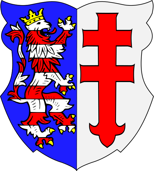 Hersfeld, Die Stadt, Sie Führt Im Schild Ein Kreuz Clipart (543x600), Png Download