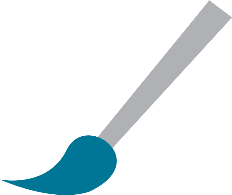 Logo Eines Pinsels Clipart (800x800), Png Download