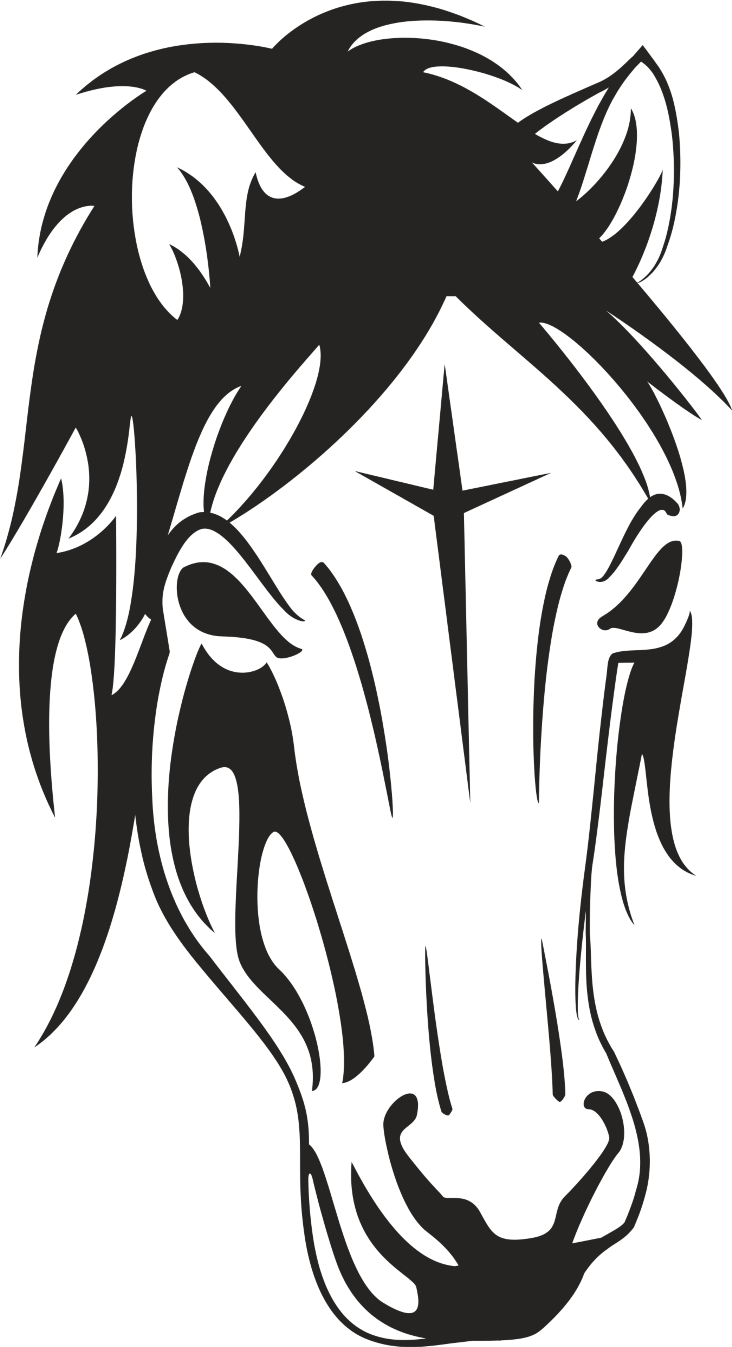 Ojo Caballo Vector Clipart (732x1347), Png Download