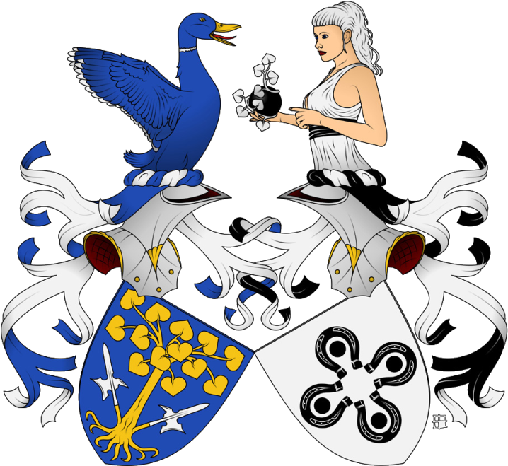 Wappen Bardt/freitag Allianzwappen - Escudo De Armas De Mujeres Clipart (760x704), Png Download
