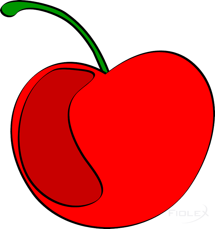 Kirsche - Heart Clipart (751x800), Png Download