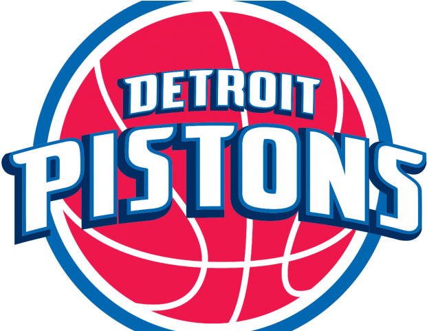Oklahoma City Thunder Clipart Transparent - Detroit Pistons - Png Download (640x480), Png Download