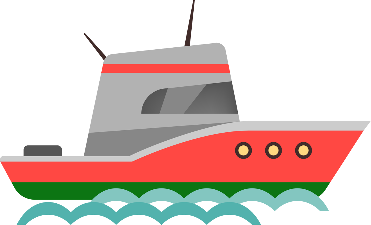 Cruise Clipart Bon Voyage - Clip Art - Png Download (1381x940), Png Download