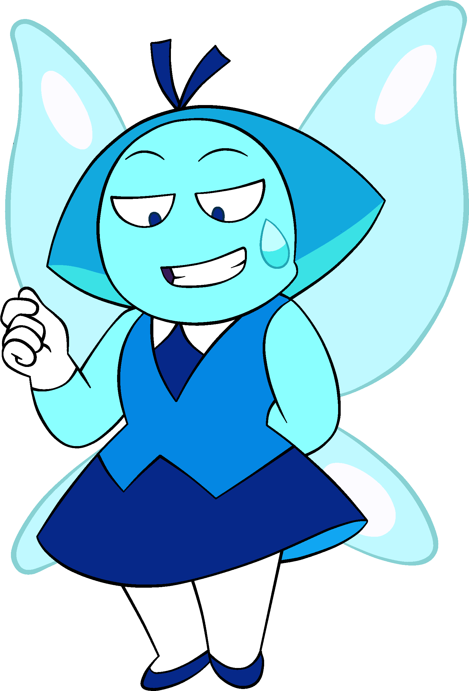 Aquamarine - Aquamarine Topaz Steven Universe Clipart (2060x2500), Png Download