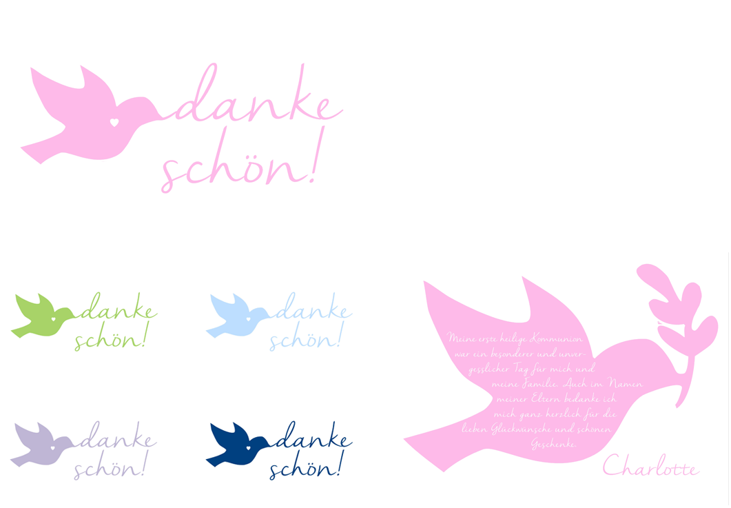 Kommunion Danksagung Danksagungskarten Geburt Text - Illustration Clipart (1200x802), Png Download