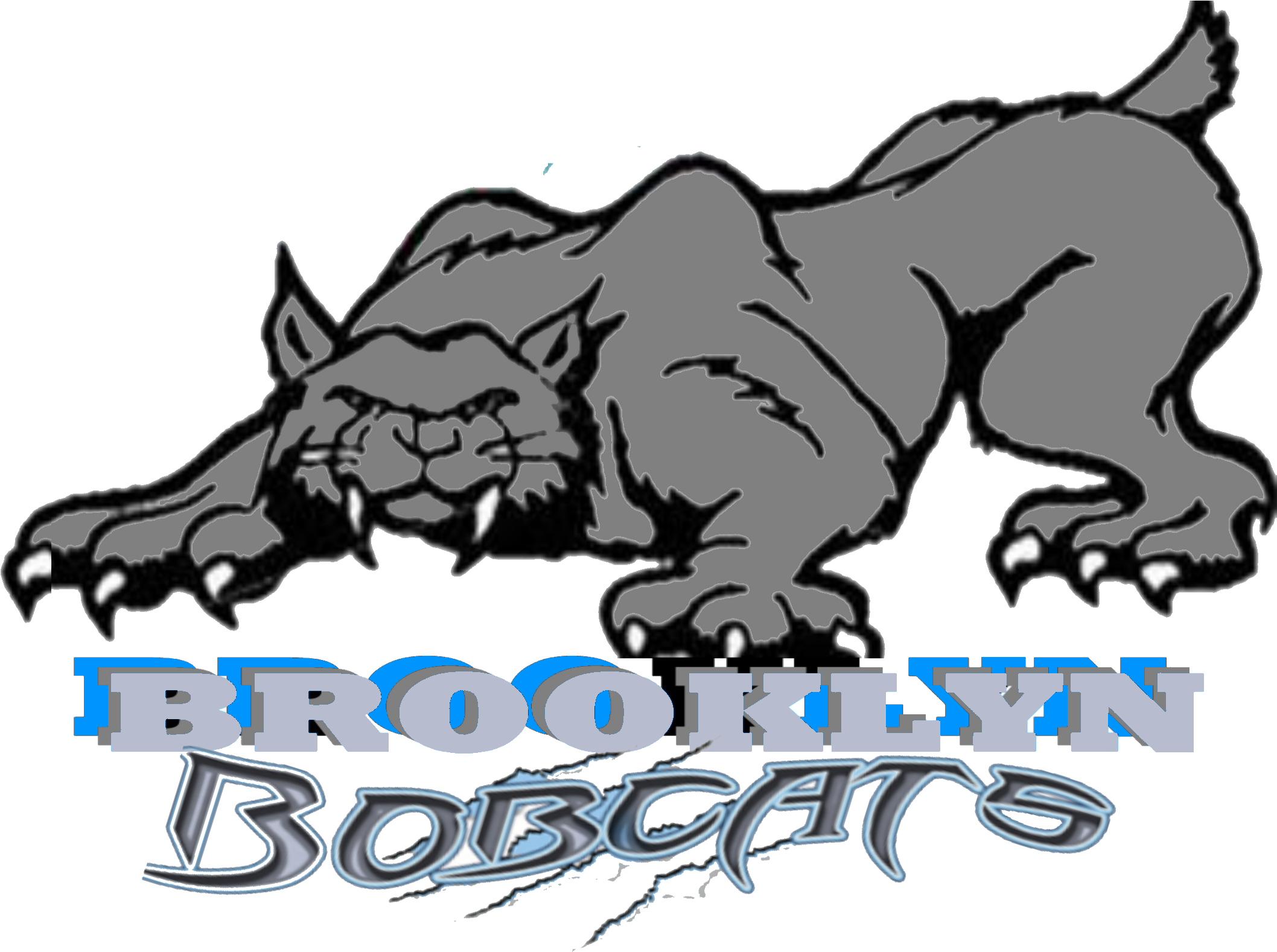 Brooklyn Bobcats - Cartoon Bobcat Clipart (2186x1696), Png Download
