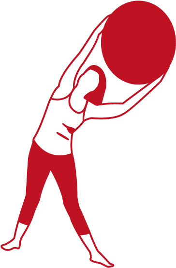 Aerobic Icon Pic 96 X 96 - Illustration Clipart (612x792), Png Download