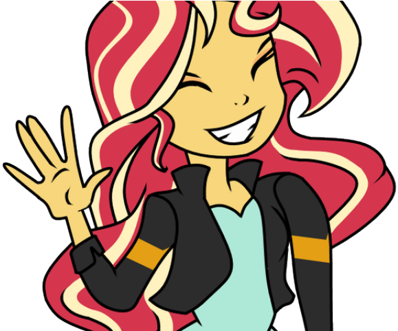 Morning Clipart Sun Set - Cartoon - Png Download (640x480), Png Download