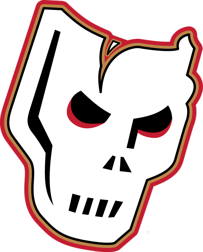 Calgary Hitmen White Mask Clipart (696x862), Png Download