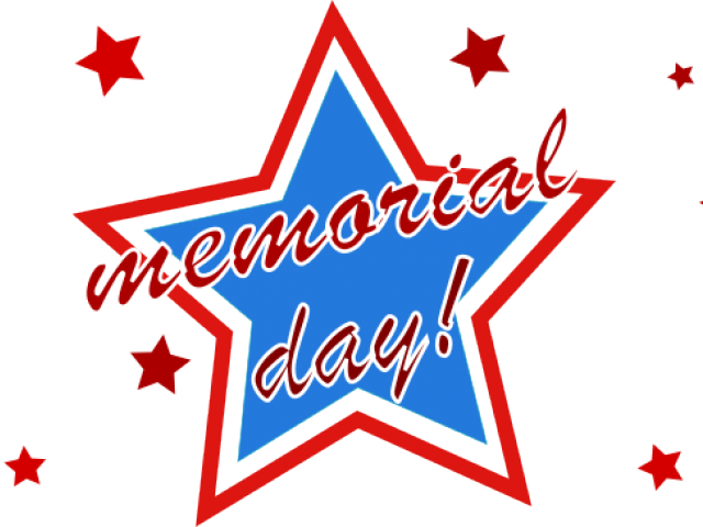 Bw Clipart Memorial Day - Graphic Design - Png Download (640x480), Png Download