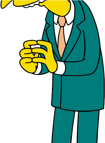 Depression Clipart Election - Mayor In The Simpsons - Png Download (640x480), Png Download