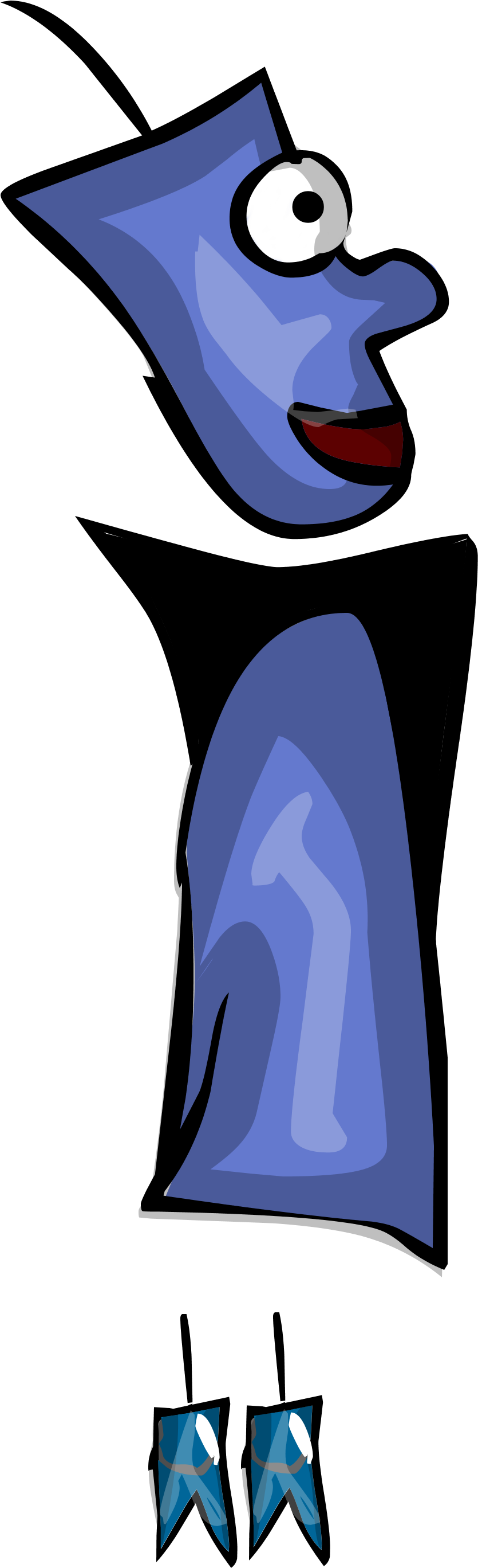 Platform Racing 2/body Parts Clipart (870x2734), Png Download