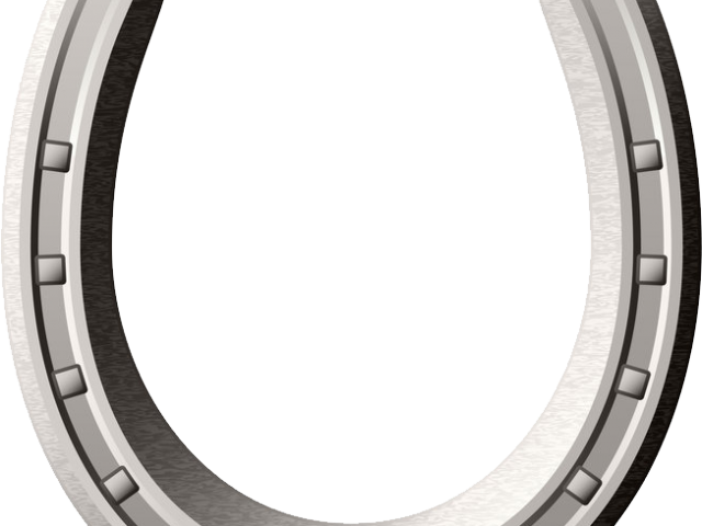Horseshoe Clipart Transparent Background - Horse Shoe Png (640x480), Png Download