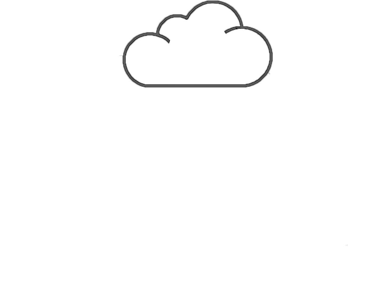 A Rainy Day - Drawing Clipart (2000x1270), Png Download