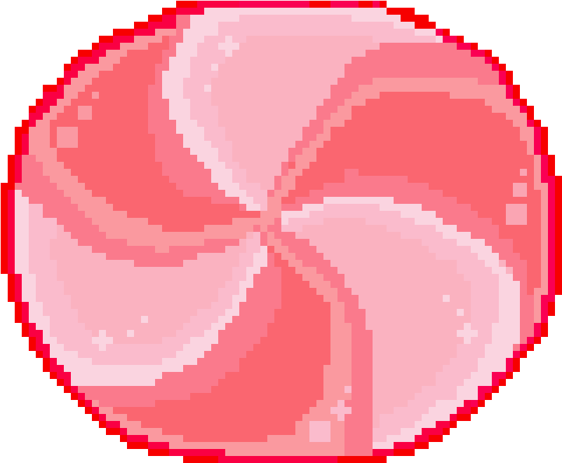 Candy Health Power Up - Circle Clipart (910x710), Png Download