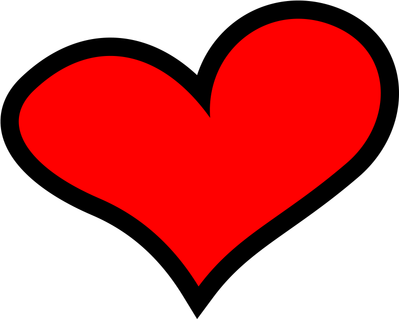 Heart Emoji Png Transparent - Heart Clipart (1200x989), Png Download