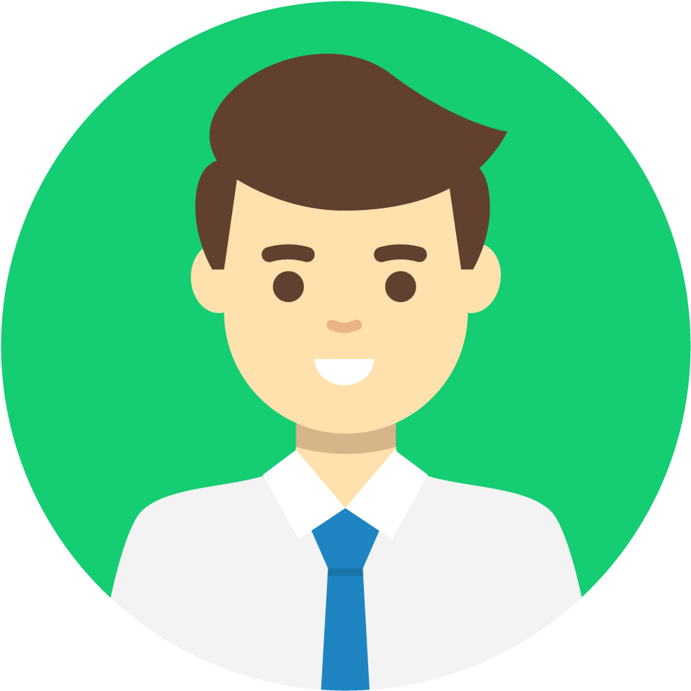 Manager Cartoon Clip Art - Manager Cartoon Png Transparent Png (1000x1000), Png Download