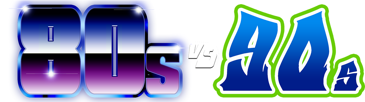 Never Ending 80s Battle Of The Decades 80s V 90s Party - Graphic Design Clipart (1303x420), Png Download