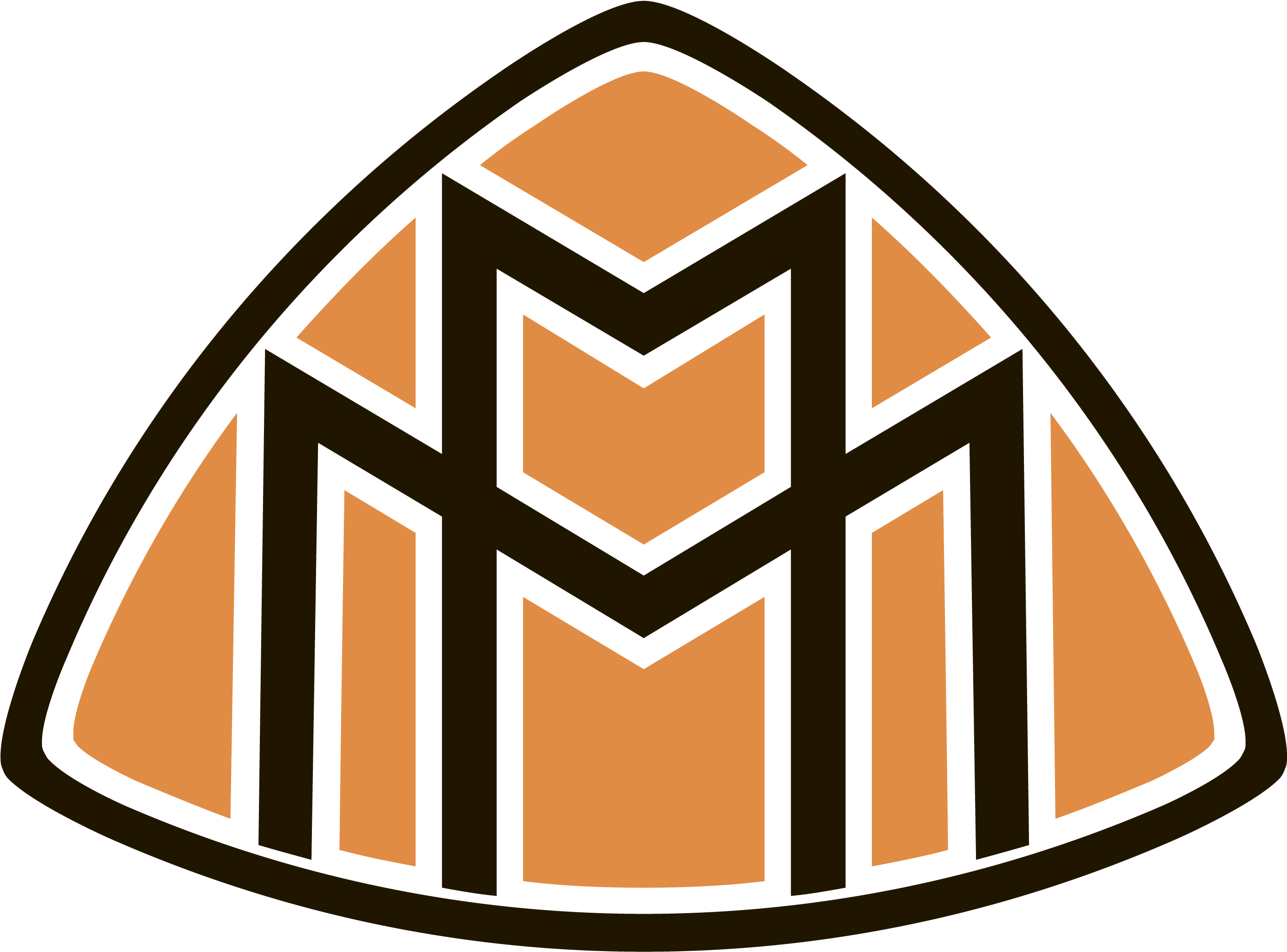 Maybach Clipart Clipart Png - Maybach Logo Png Transparent Png (3840x2160), Png Download