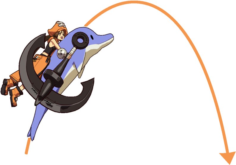 Ggxrd May Mrdolphinvertical - Illustration Clipart (800x564), Png Download