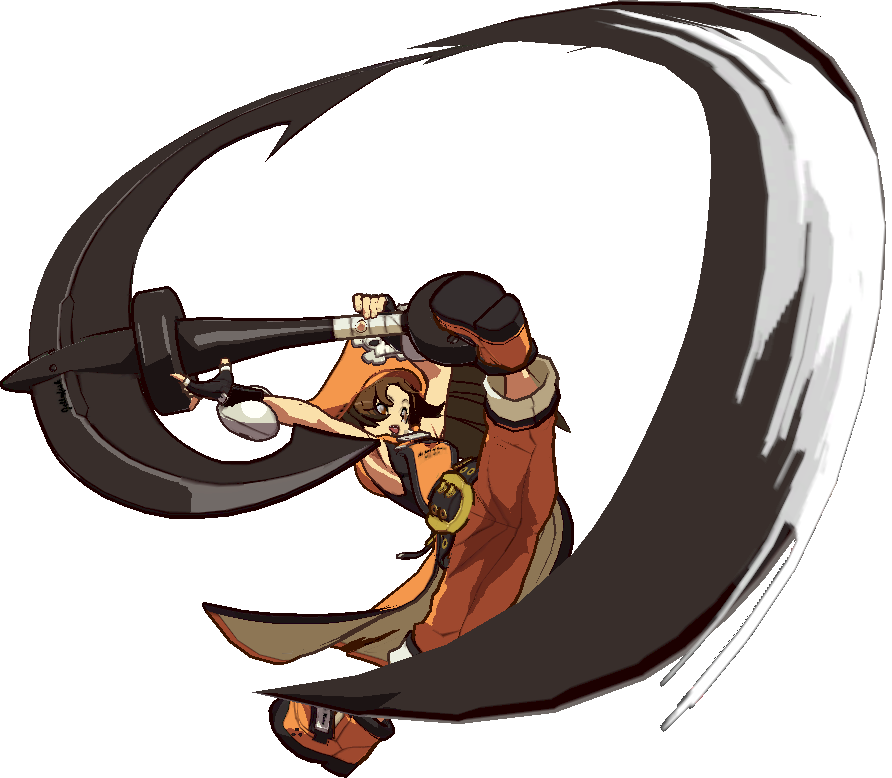 Ggxrd-r May Blitzattack - Cartoon Clipart (892x778), Png Download