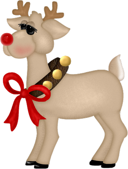 Christmas Reindeer * Imagenes Variadas, Gráficos De - Merry Christmas Clipart (488x643), Png Download
