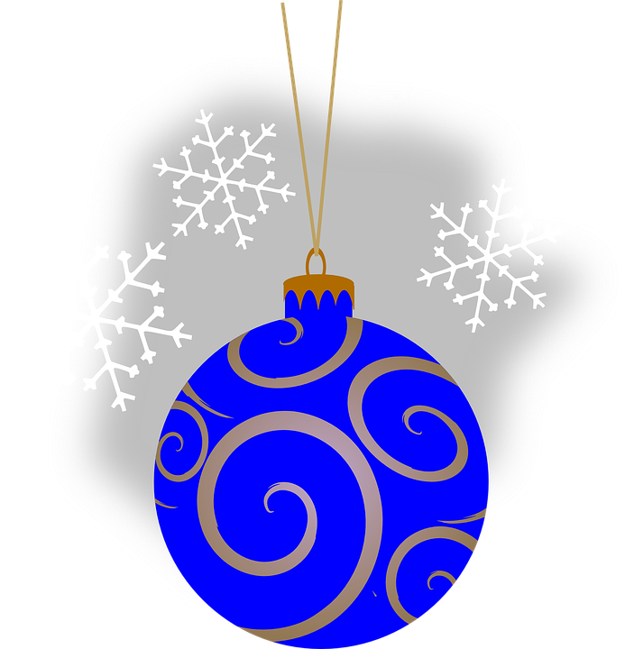 Pink Christmas Ornaments Clipart - Png Download (576x599), Png Download