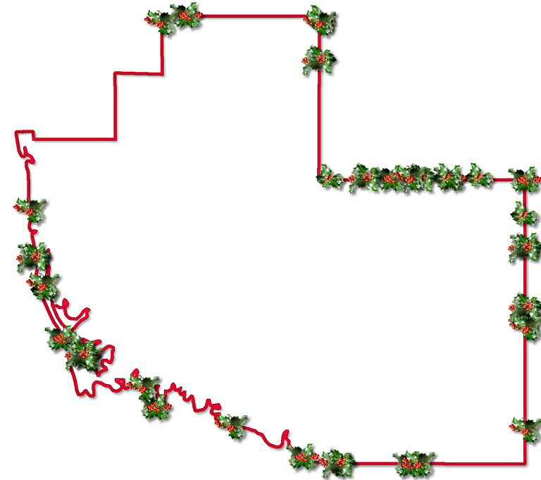 Inner Drop Shadow, And Randomly Placed Holly Leaves - Floral Design Clipart (768x681), Png Download