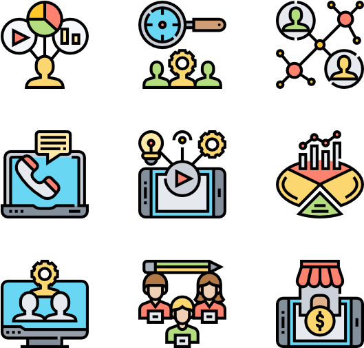 Digital Marketing - Icon Clipart (600x564), Png Download