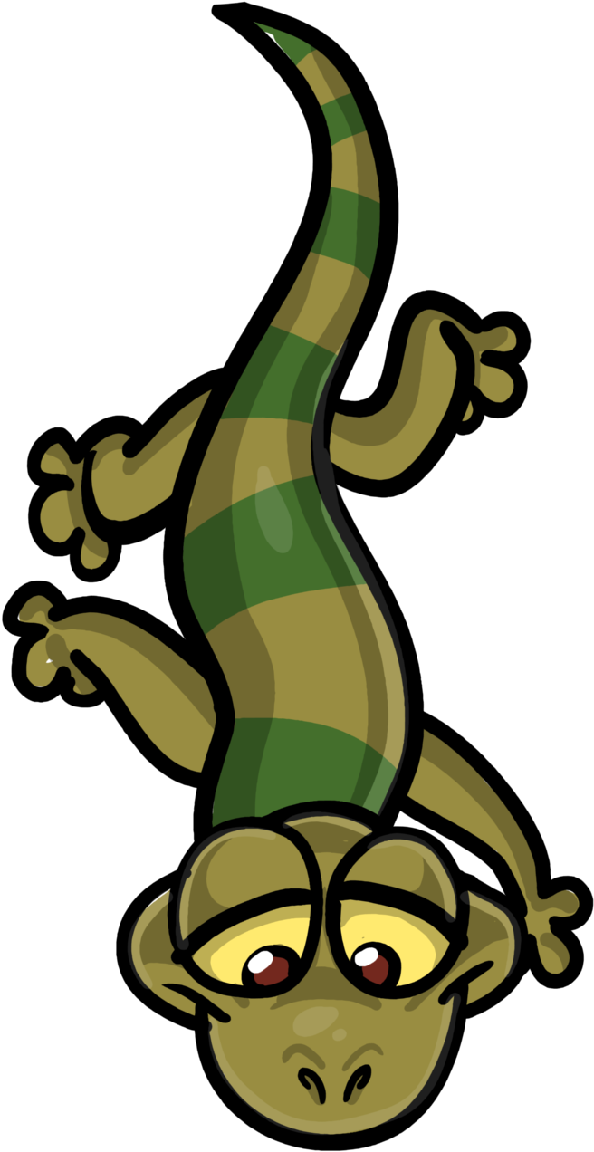 Lizard 1 - Lizard - Lizard Clipart (672x1341), Png Download