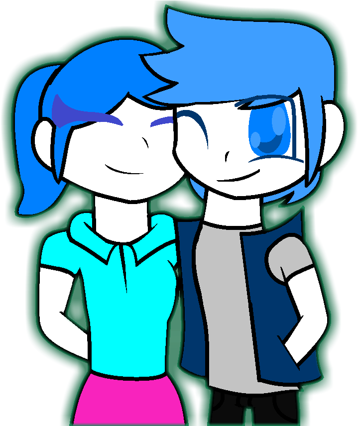 Deniz X Robin - Cartoon Clipart (719x856), Png Download