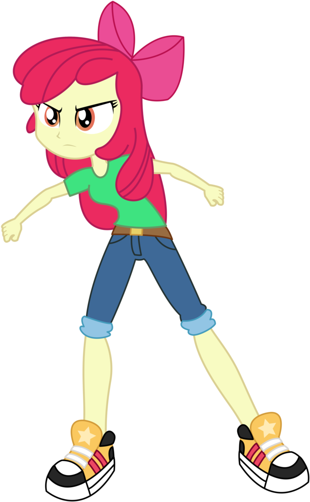 Absurd Res, Apple Bloom, Artist - Mlp Equestria Girls Applebloom Clipart (702x1024), Png Download