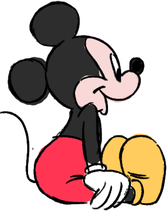 Micky Mouse Png - Cartoon Clipart (801x768), Png Download