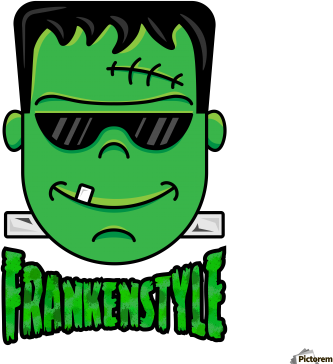 Canvas Print - Cartoon Clipart (900x764), Png Download