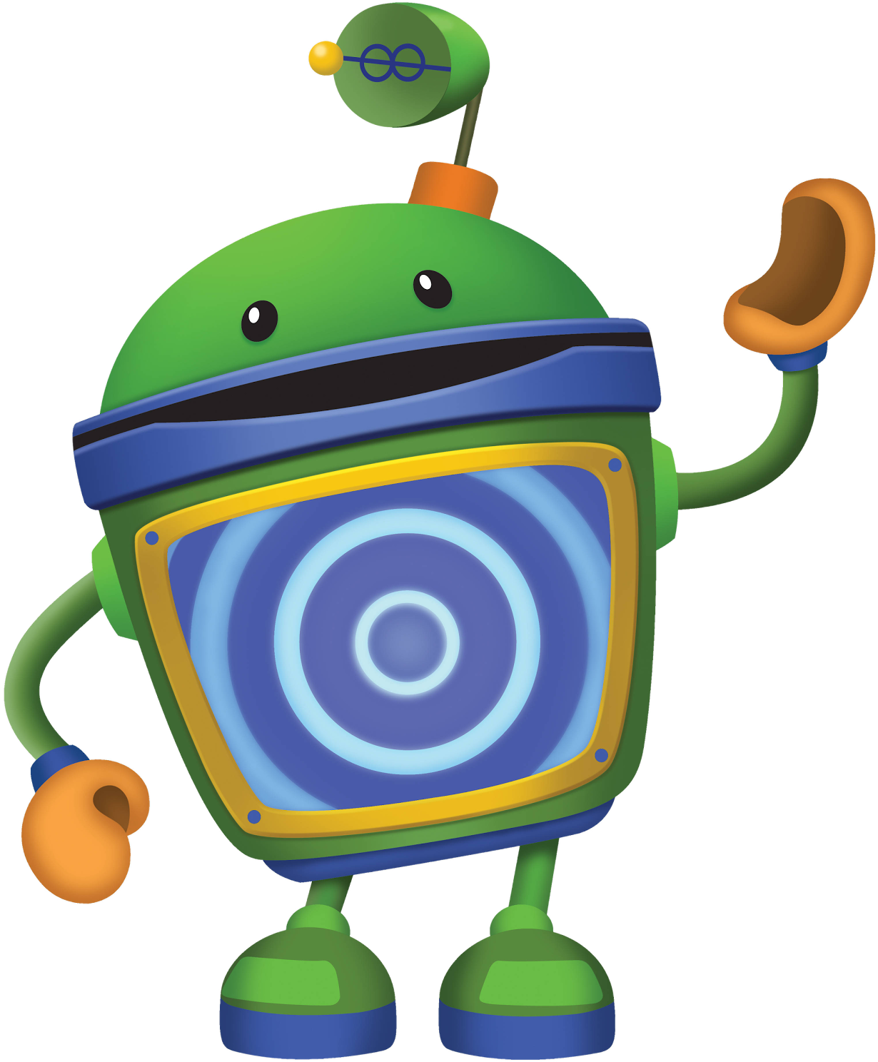 Similar Team Umizoomi Png Clipart Ready For Download - Bot Team Umizoomi Transparent Png (768x801), Png Download