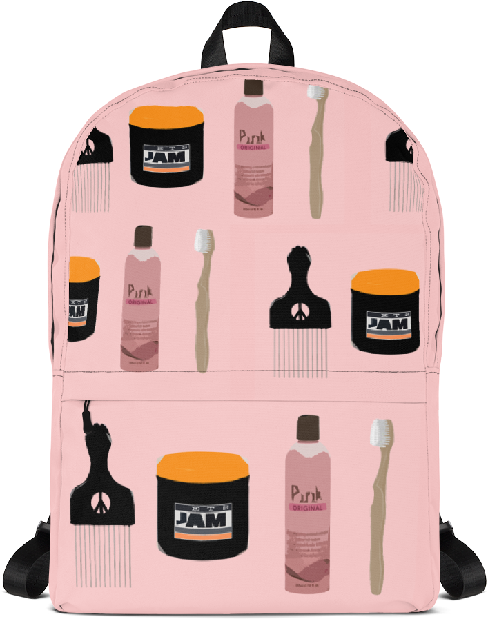 Good Hair Backpack - Kawaii Backpack Pastel Clipart (1000x1000), Png Download