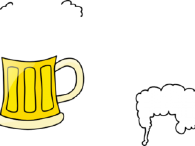 Foam Clipart Beer Mug - Beer Clip Art - Png Download (640x480), Png Download