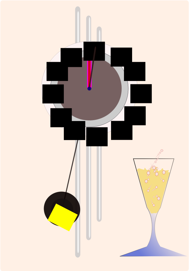 This Free Clip Arts Design Of Happy New Year - Png Download (636x900), Png Download