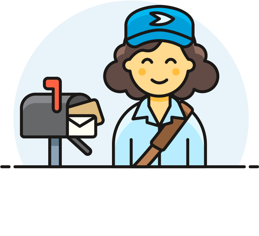 Icon Image Creator Pushsafer Send Push Notifications - Mail Carrier Clipart (1025x1148), Png Download