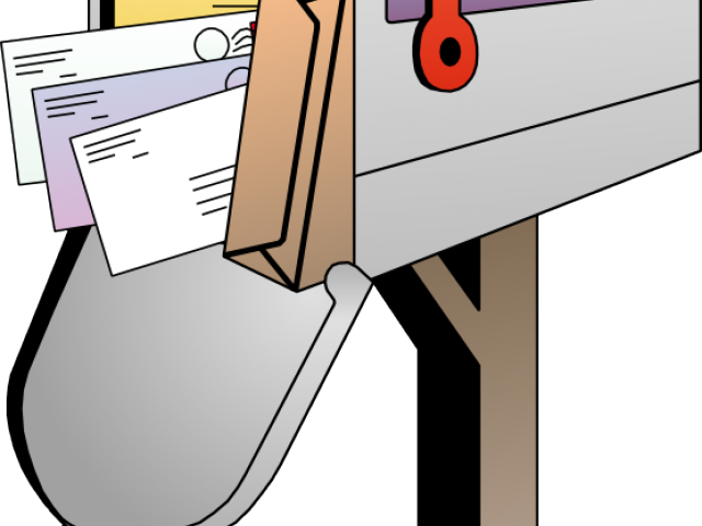 Mailbox Clipart Full Mailbox - Clip Art - Png Download (640x480), Png Download