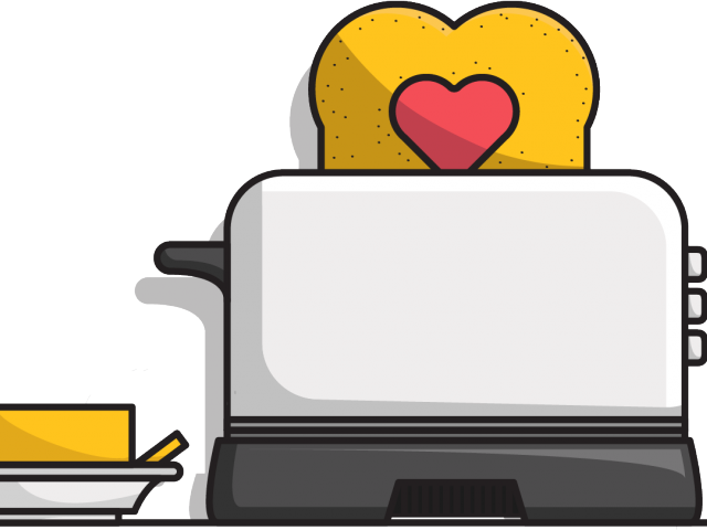 Butter Clipart Buttered Toast - Png Download (640x480), Png Download