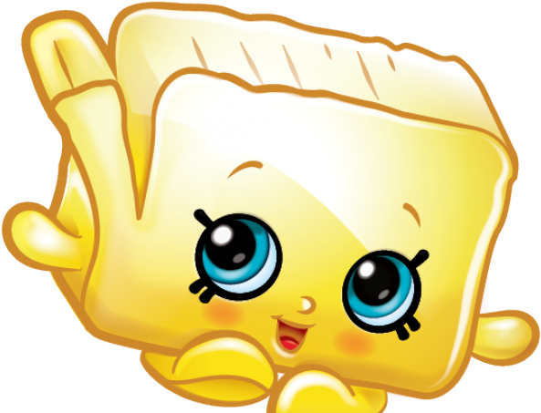 Butter Clipart Animated - Shopkins - Png Download (640x480), Png Download
