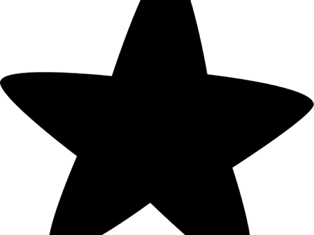 Stars Clipart Curved - Star Noun Project - Png Download (640x480), Png Download