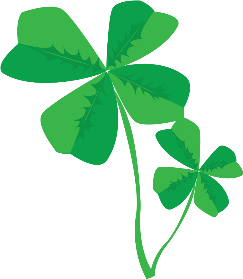 Vector Clip Art Online, Royalty Free Public Domain - Png Clovers Transparent Png (945x951), Png Download