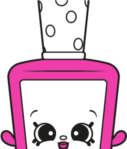 Nail Polish Clipart Shopkins - Patty Polish Shopkin - Png Download (640x480), Png Download