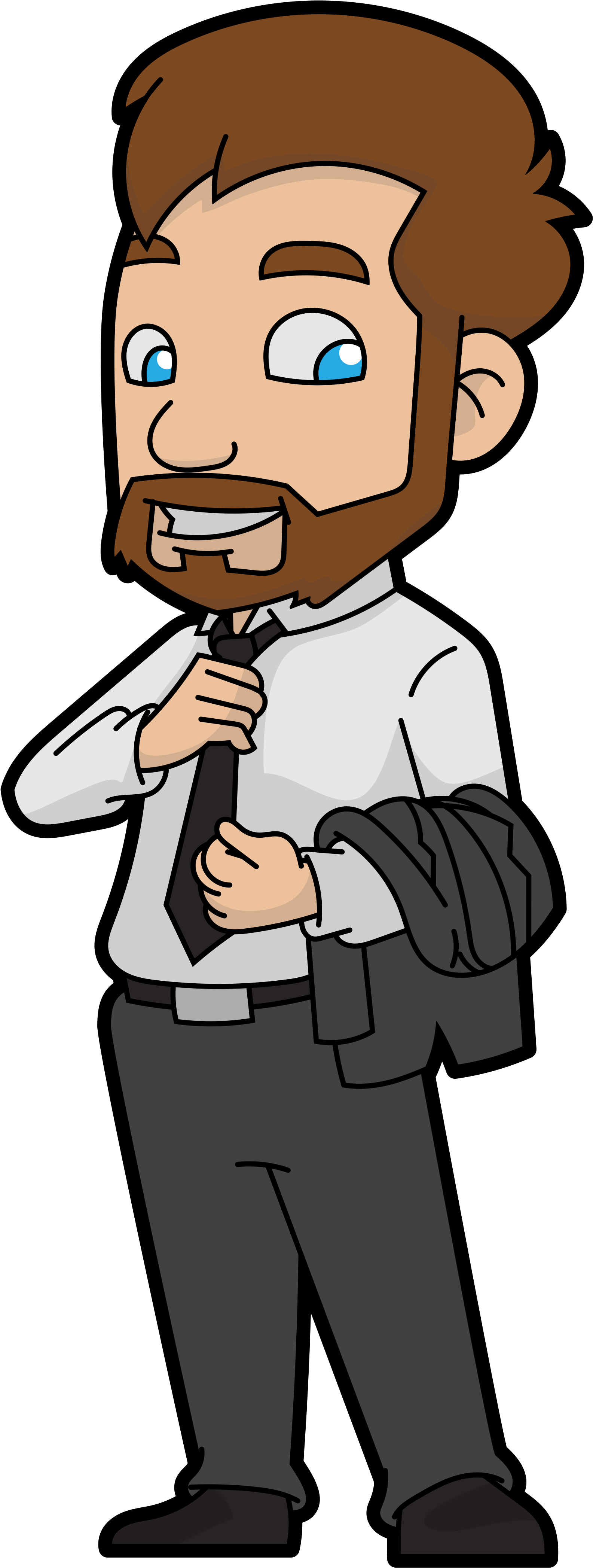 Banner Royalty Free Library Beard Clipart Svg - Wikimedia Commons - Png Download (2000x4552), Png Download