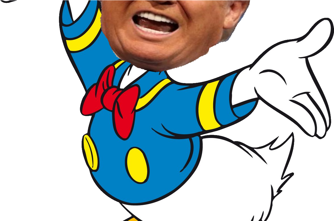 Duck Clipart Mummy - Donald Duck Png Transparent Png (1245x768), Png Download