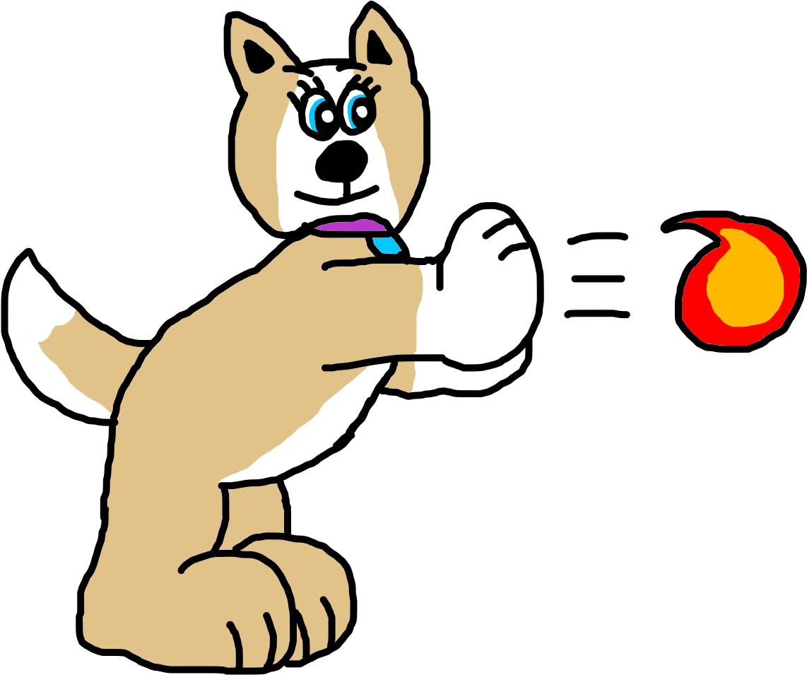 Fireball Attack - Cartoon Clipart (1600x1000), Png Download