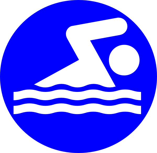Swimming Logo Clip Art - Png Download (600x586), Png Download